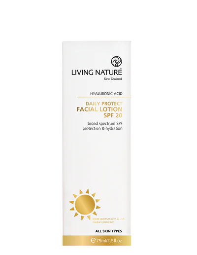 Living Nature 日常防護臉部乳液 SPF20 75毫升