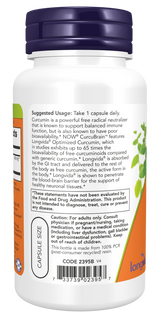 現售 CurcuBrain Longvida 400 毫克素食膠囊 50 片