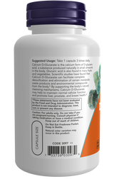 Now 鈣D-葡糖二酸 500毫克 素食膠囊 90粒