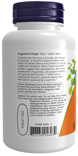 現售刺果番荔枝雙倍強效1000毫克片劑，90片裝