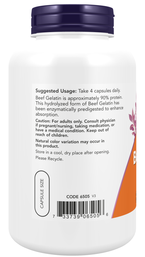 現推出水解牛明膠 550 毫克膠囊 200 粒裝