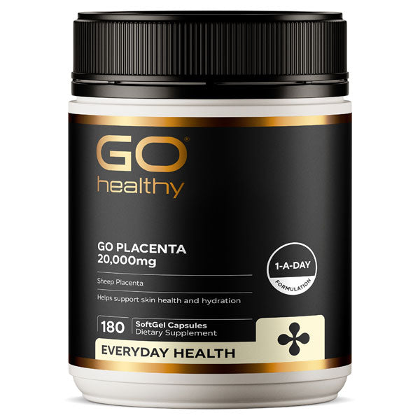 Go Healthy Go 胎盤素 20,000毫克膠囊 180粒