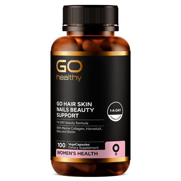 Go Hair Skin Nails Beauty Support Capsules 100