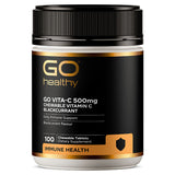 Go Healthy 維他命C 500毫克 B/黑加侖口味咀嚼片 100 粒