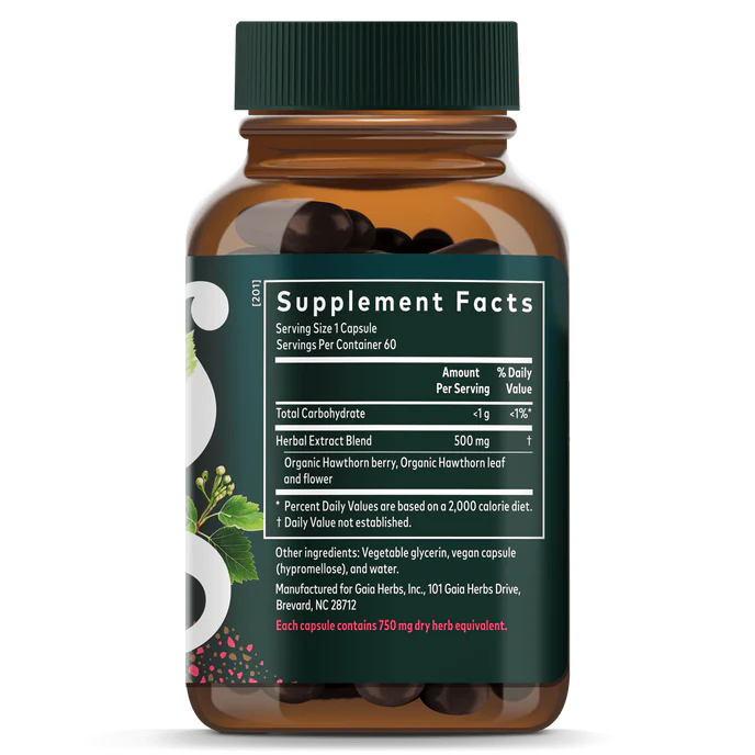 Gaia Herbs 霍桑至尊液體植物膠囊 60粒