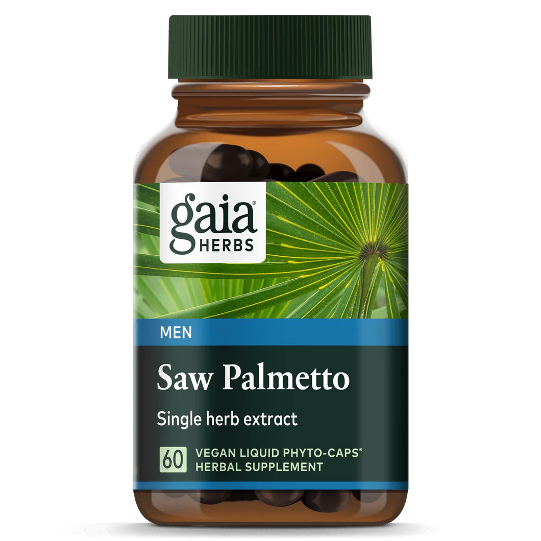 Gaia Herbs Saw Palmetto Liquid Phyto- Caps 60