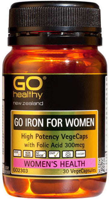 Go Iron For Women Vegecaps 30