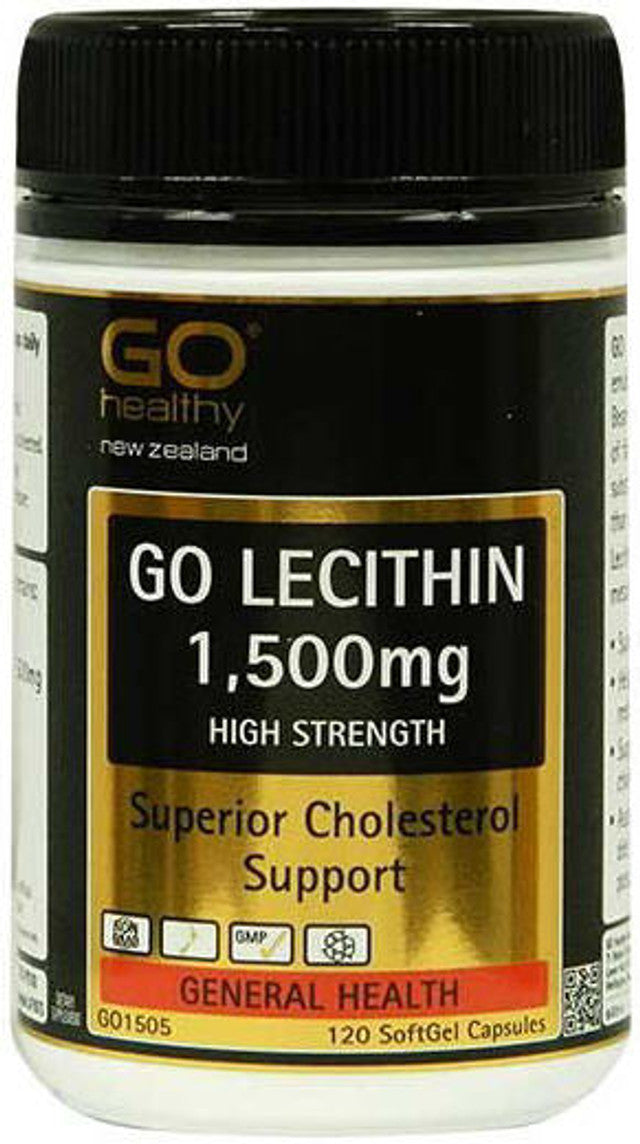 Go Healthy Go Lecithin 1500mg 120