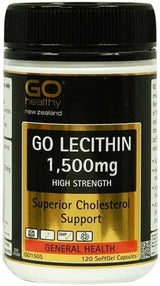 Go Healthy Go Lecithin 1500mg 120