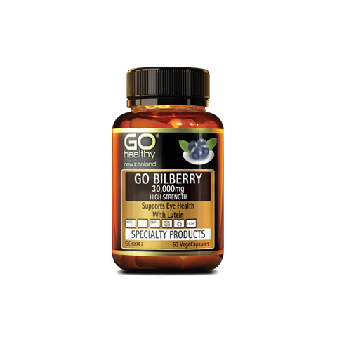 Go Healthy Go 藍莓 30,000毫克 60粒素食膠囊