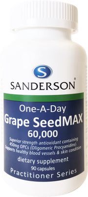 Sanderson 葡萄籽精華膠囊 60000 粒 90粒裝