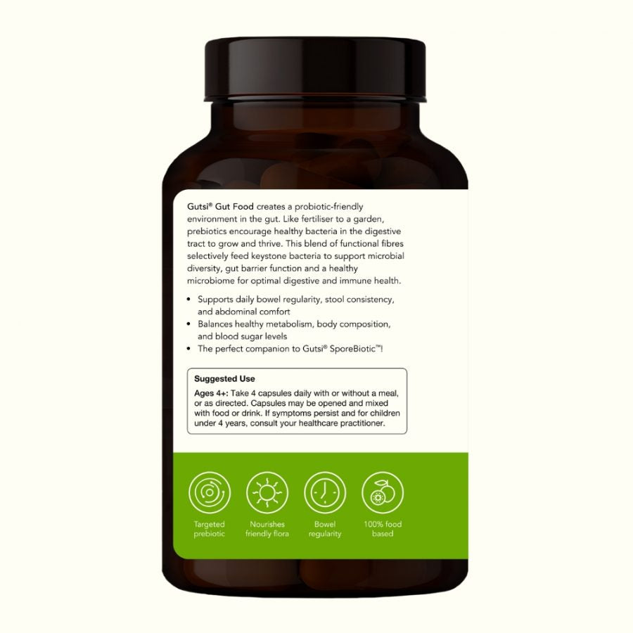 Gutsi 腸道食品蔬菜膠囊 120 粒