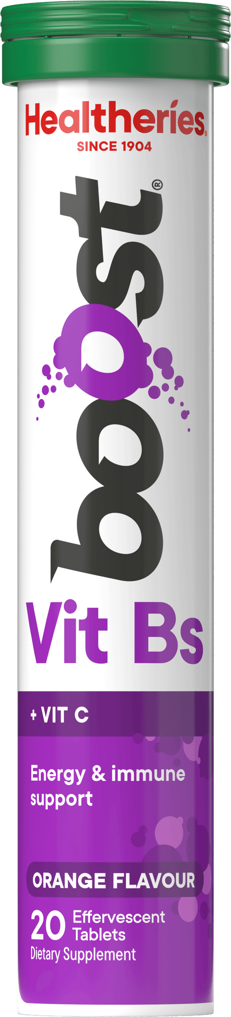 Healtheries 橙味提神泡騰維生素B