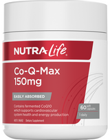 Nutralife 輔酶Q10 Max 150毫克心臟健康配方膠囊 60粒