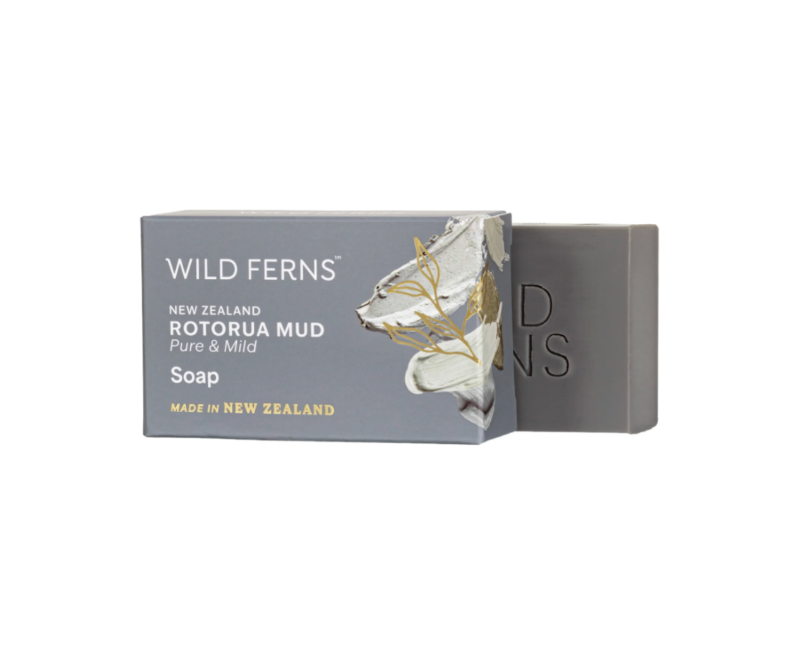 Wild Ferns Rotorua Mud Guest Soap 40g