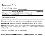 Swanson Sulforaphane Vegecaps 400mcg 60