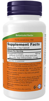 現推出南非醉茄450毫克素食膠囊，90粒裝