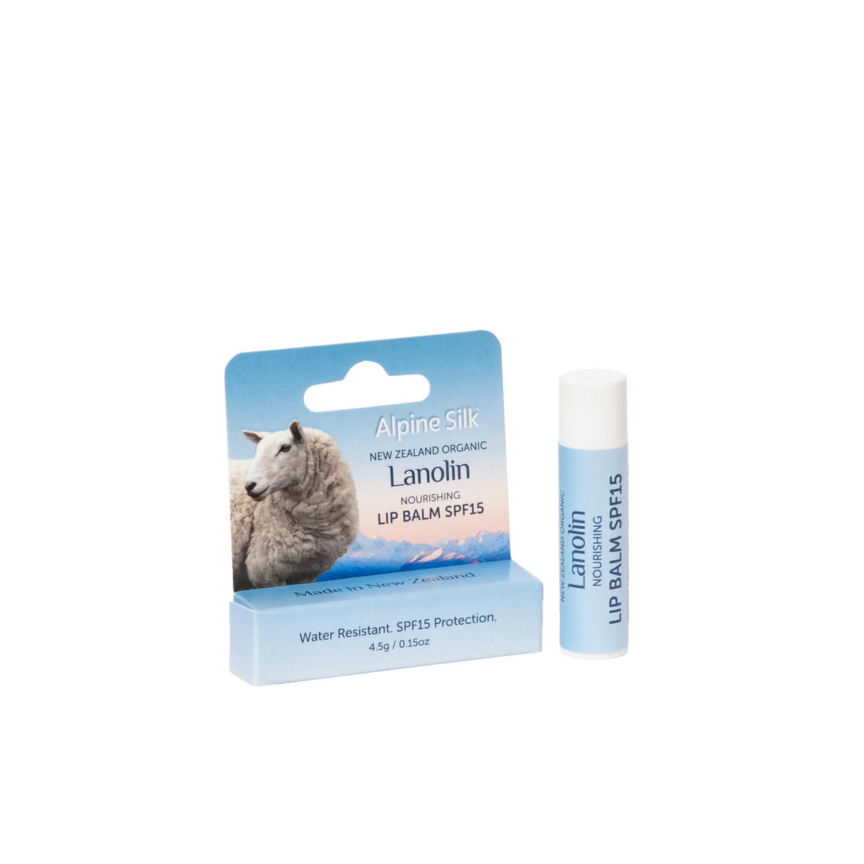 高山絲綢有機羊毛脂SPF15潤唇膏 4.5克