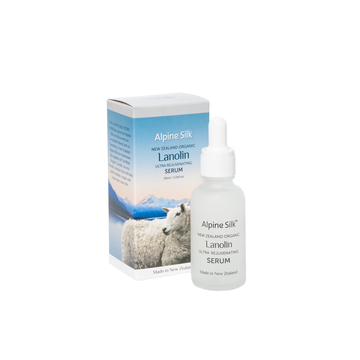 高山絲綢有機羊毛脂精華液 30毫升