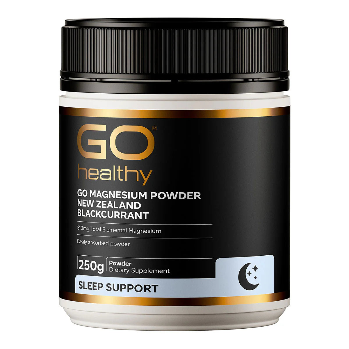 Go Healthy Magnesium Powder - NZ Blackcurrant