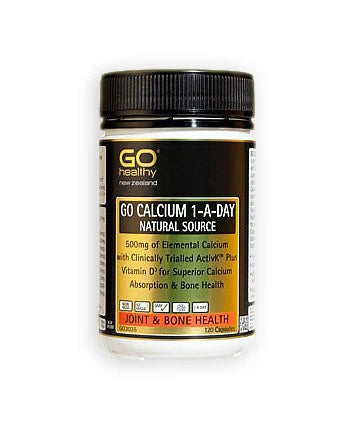 Go Calcium 每日1粒裝鈣膠囊 120粒