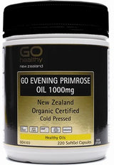 Go Evening Primrose Oil 1000mg Softgel Capsules
