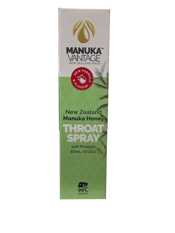 Manuka Vantage Throat Spray 60ml (New Formula )