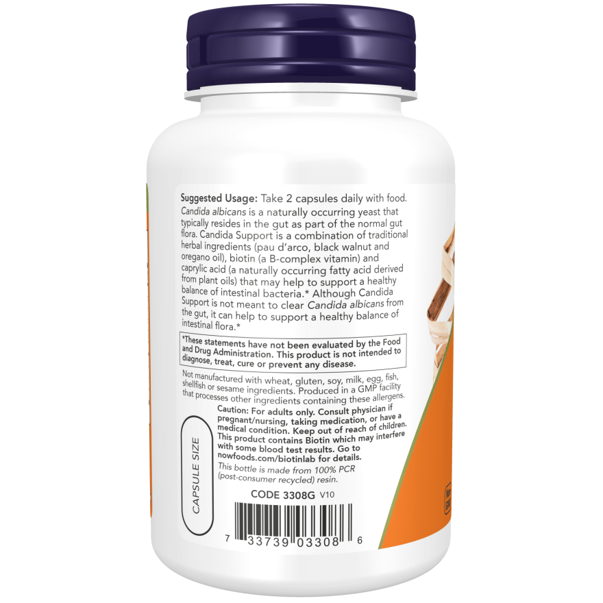 現在 Candida Support Vegecaps 90