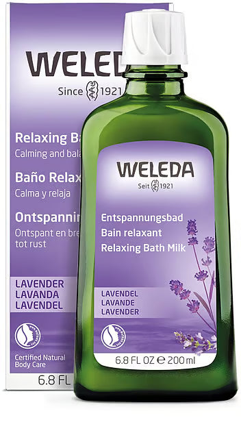 Weleda Lavender Relaxing Bath Milk 200ml