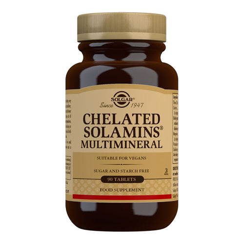 Solgar Chelated Solamins Multimineral Tablets