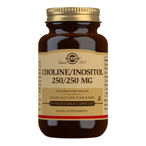 Solgar Choline/Inositol Vegecaps 50