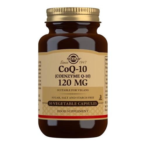 Solgar Coenzyme Q10 120mg Vegecapsules 30