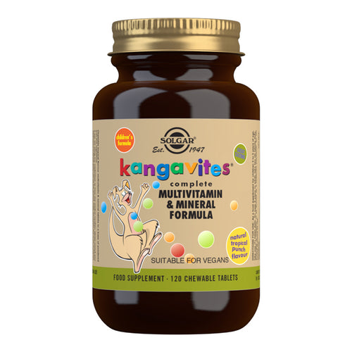 Solgar Kangavites Multi and mineral formula for kids Tropical Punch