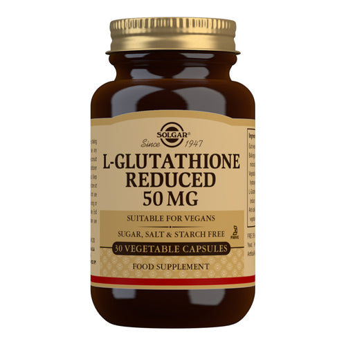 Solgar L-穀胱甘肽 50 毫克膠囊 30 粒