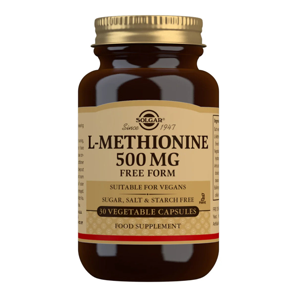 Solgar L-Methionine 500mg