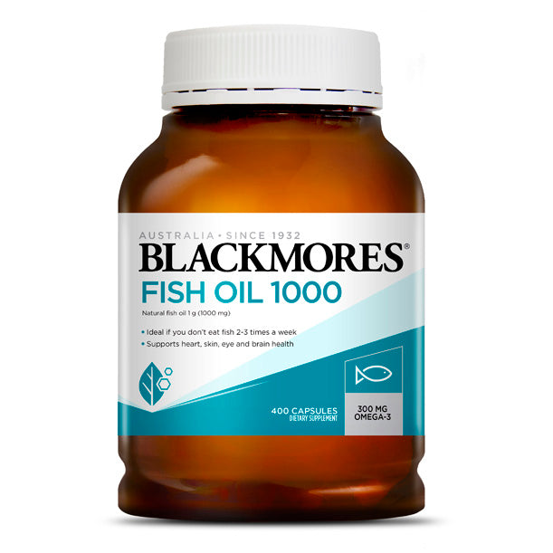 Blackmores 魚油 1000 粒膠囊 400