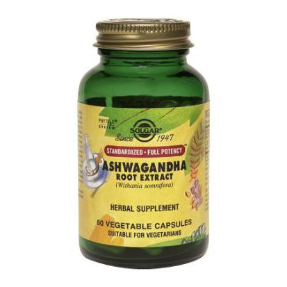 Solgar 南非醉茄根萃取物植物膠囊 60粒