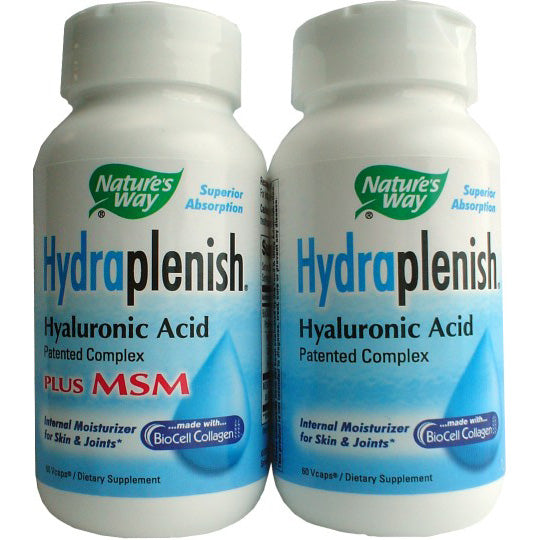 Nature's Way Hydraplenish 素食膠囊 60 粒，含 MSM