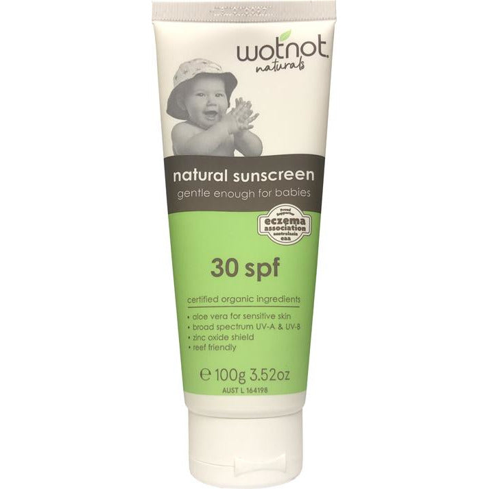Wotnot SPF30 天然嬰兒防曬乳 100克