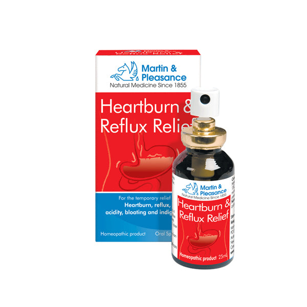 Martin and Pleasance Heartburn and Reflux Relief Non-Aerosol Pump Spray 25ml