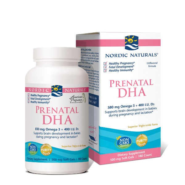 Nordic Naturals 孕婦 DHA 軟膠囊 - 90 粒