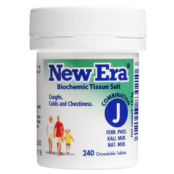 New Era Combination J Cell Salts. 240 Tablets