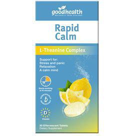 Goodhealth Rapid Calm 30片檸檬味泡騰片