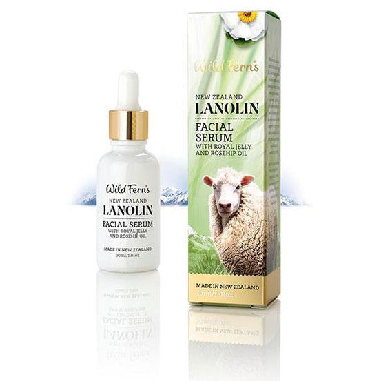 野生蕨類羊毛脂臉部精華液 - 30毫升（新品）
