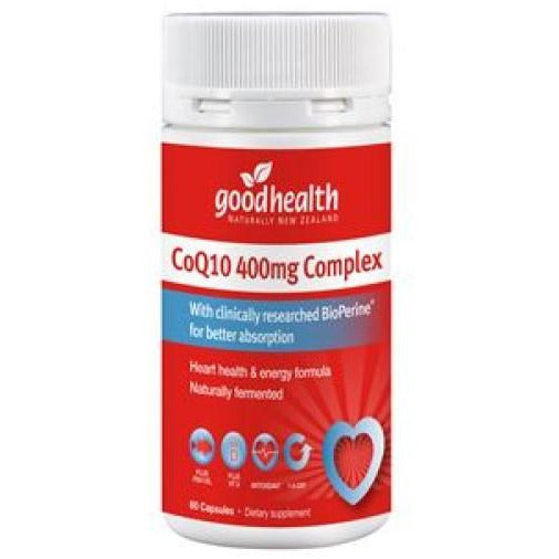 Goodhealth 輔酶Q10 400毫克複合物 60粒膠囊