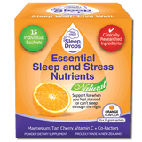 助眠滴劑，富含必需睡眠營養素，15x10克小袋裝